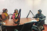 Womens of Humla  at radio program